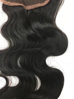 Lace Front Closure 4x4" with Bodywave Hair 16" - Hairesthetic