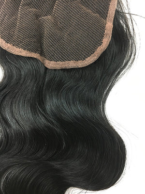 Lace Front Closure 4x4" with Bodywave Hair 16" - Hairesthetic