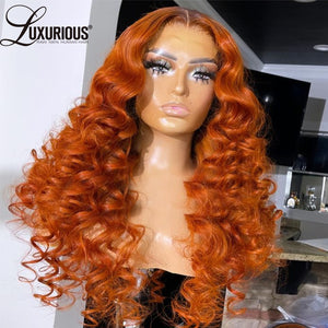 Lace Front Wig For Women Loose Deep Wave Wigs 180%