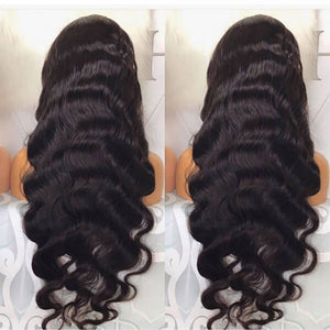 Long Body Wave Lace Front Wig 13x4 HD Transparent Lace Frontal Wig