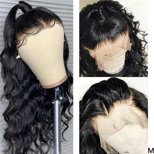 Long Body Wave Lace Front Wig 13x4 HD Transparent Lace Frontal Wig