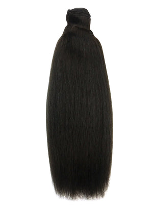 Wefted Remy Kinky Straight 14" - Hairesthetic