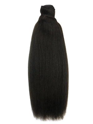 Wefted Remy Kinky Straight 22" - Hairesthetic