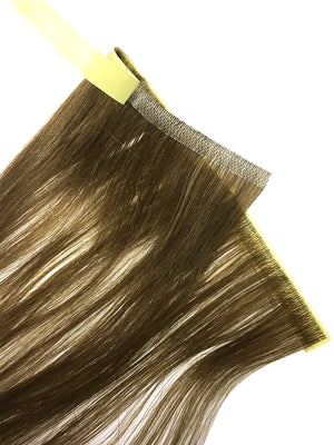 1 Pc Skin Weft Silky Straight Human Hair Extensions 18" - Hairesthetic