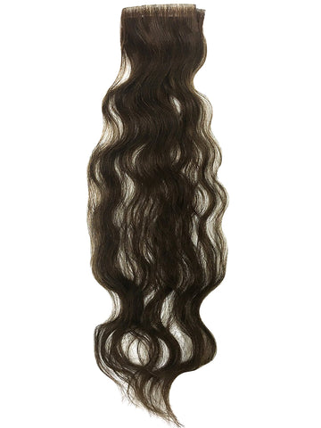 1 Pc Skin Weft Wavy Human Hair Extensions 18" - Hairesthetic