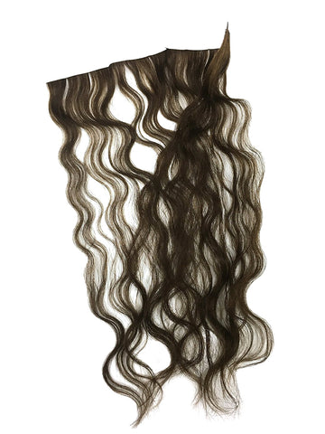 1 Pc Skin Weft Wavy Human Hair Extensions 18" - Hairesthetic