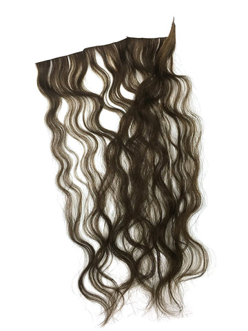 6 Pcs Skin Weft Wavy Human Hair Extensions 14" - Hairesthetic