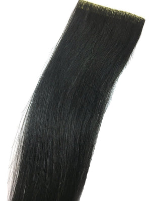 6 Pcs Skin Weft Yaki Straight Human Hair Extensions 18" - Hairesthetic