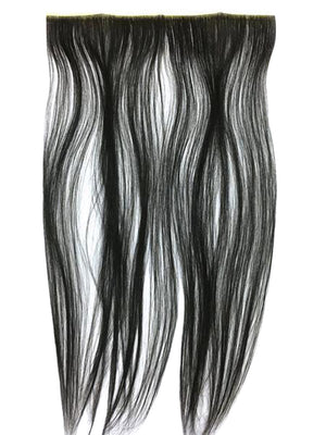 1 Pc Skin Weft Yaki Straight Human Hair Extensions 18" - Hairesthetic