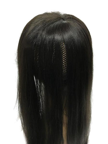 Hair Topper with Straight - 100% Human Hair 14" - Hairesthetic