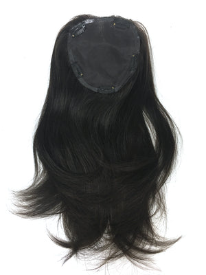 Topper - Hand made 100% human hair with high quality Indian Remy Straight - Hairesthetic