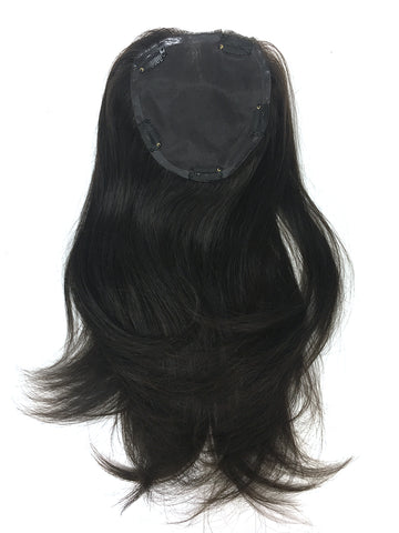 Topper - Hand made 100% human hair with high quality Indian Remy Straight - Hairesthetic