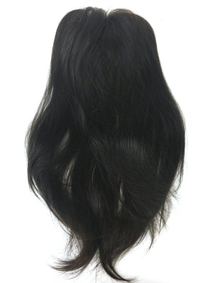 Topper - Hand made 100% human hair with high quality Indian Remy Straight - Hairesthetic