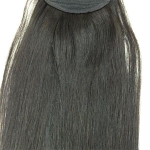 Wrap Around 100% Human Hair Ponytail in Straight 26" - 7oz Thick. - Hairesthetic