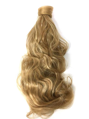 Wrap Around 100% Human Hair Ponytail Bodywave 22" - Hairesthetic